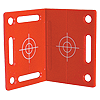 Red Right Angled Wall Target