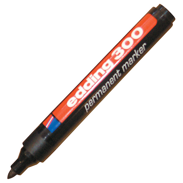 Edding Permanent Markers - Black