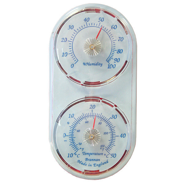 Twin Dial Thermo-Hygrometer