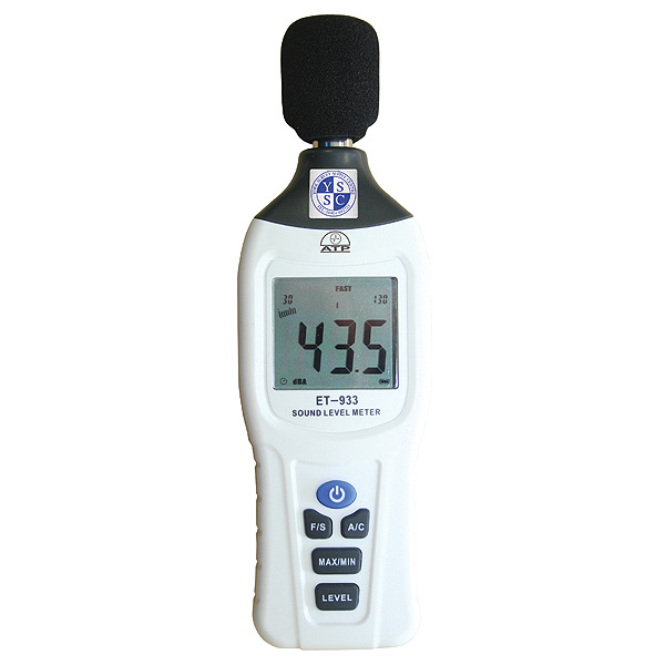 Manual Auto Range Sound Level Meter