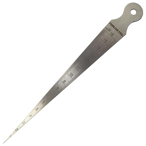 Crack Width Depth Wedge Gauge