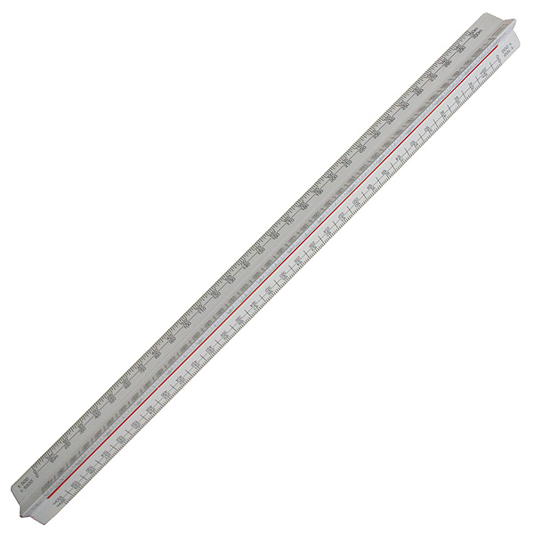 Triangular Scale Rule