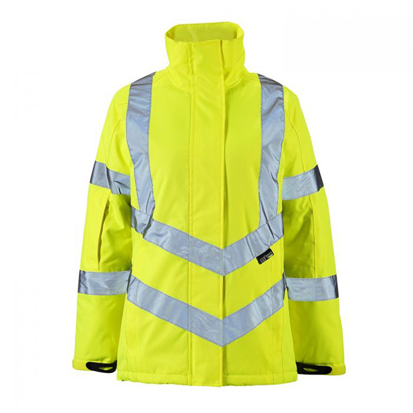 Ladies' Hi-Vis Padded Jacket - Yellow