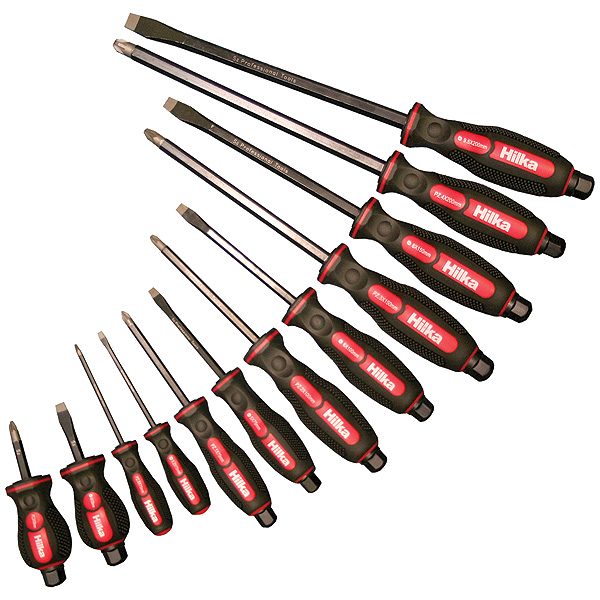 12 Piece High Impact Screwdriver Set