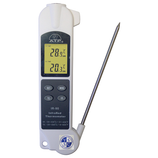 2-in-1 Thermometer c/w Penetration Probe