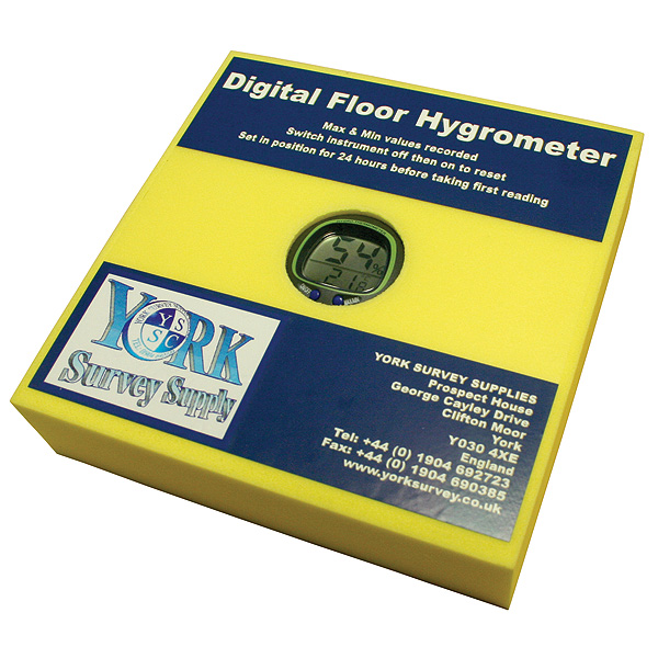 Digital Floor Hygrometer