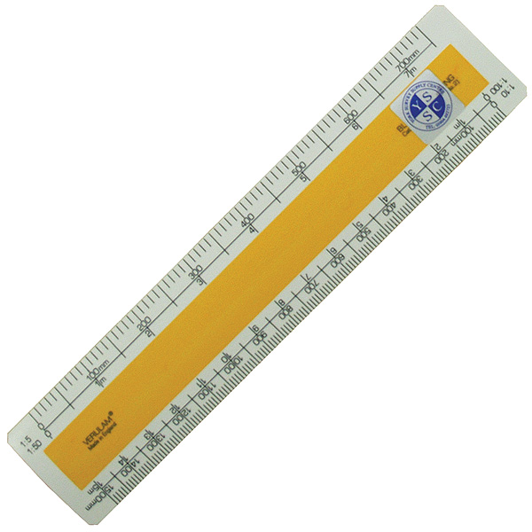 Oval Metric Scale Rule