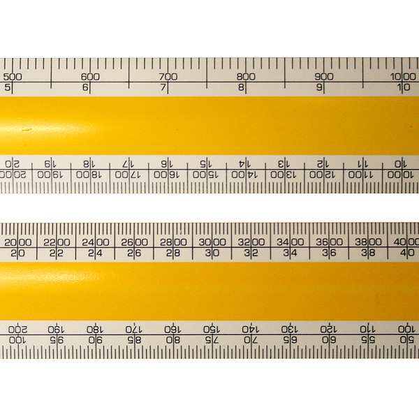 Oval Metric Scale Rule