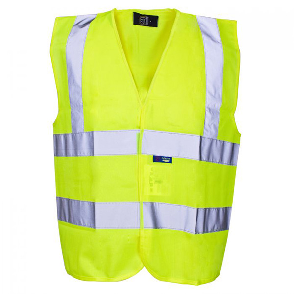 Hi-Vis Yellow Builder's Vest