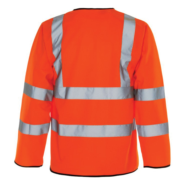 Hi-Vis Orange Long-Sleeved Vest