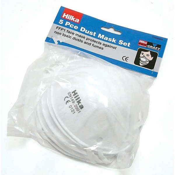 5pc Dust Masks FFP1